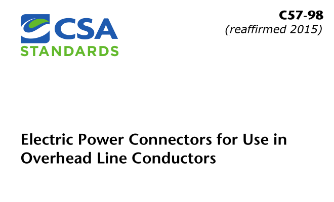 CSA C57-98 (R2015) pdf download