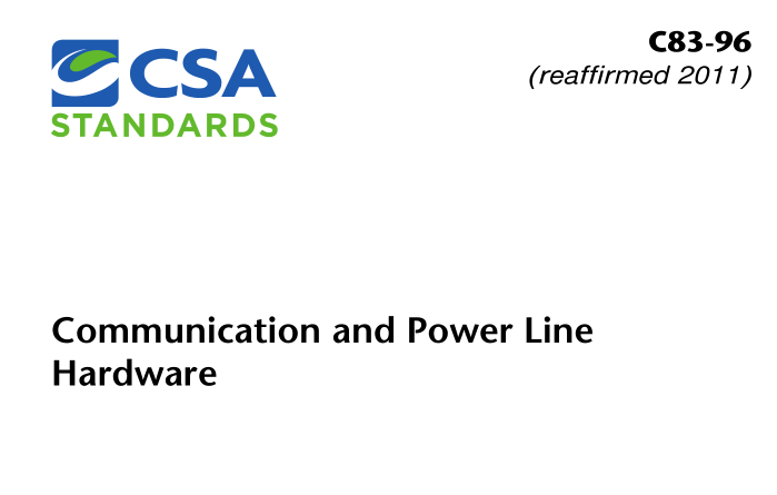CSA C83-96 (R2011) pdf download