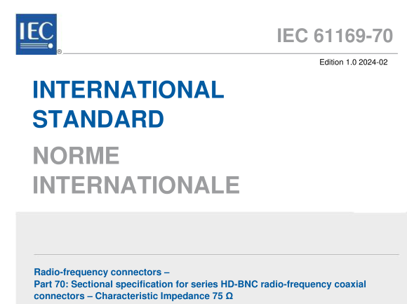 IEC 61169-70:2024 pdf download