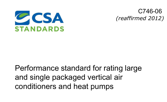 CSA C746-06 (R2016) pdf download
