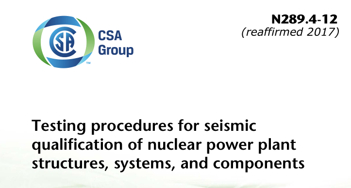CSA N289.4-12 (R2017) pdf download