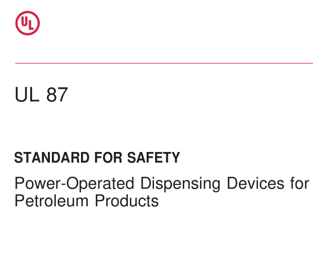 UL 87:2016 pdf download