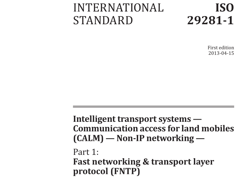 ISO 29281-1:2013 pdf download