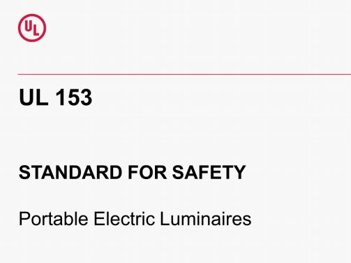 UL 153:2020 pdf download