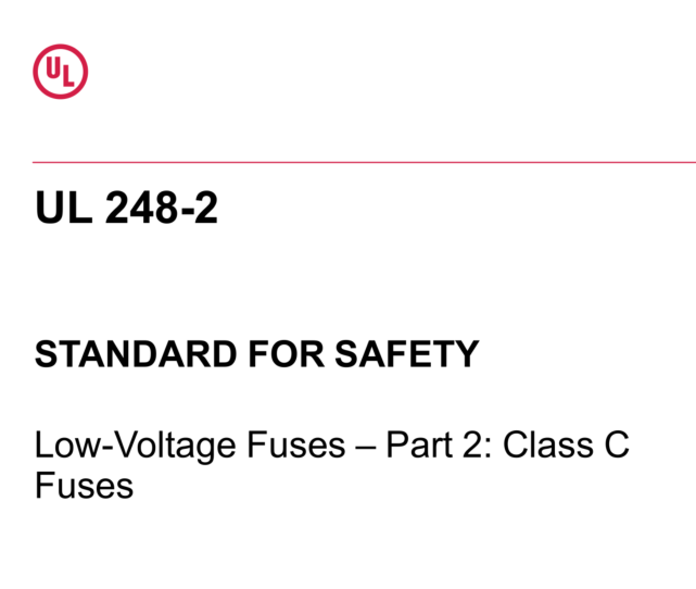 UL 248-2:2019 pdf download