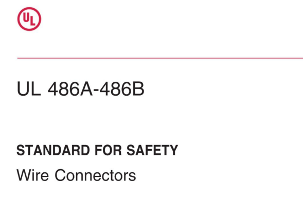 UL 486A-486B:2018 pdf download