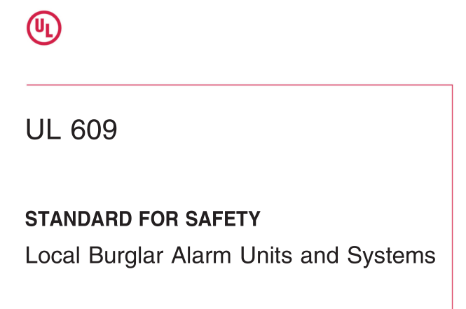 UL 609:2018 pdf download