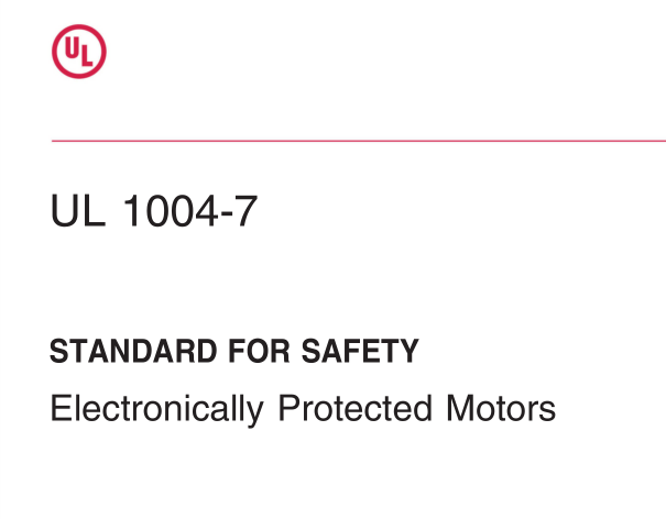 UL 1004-7:2018 pdf download