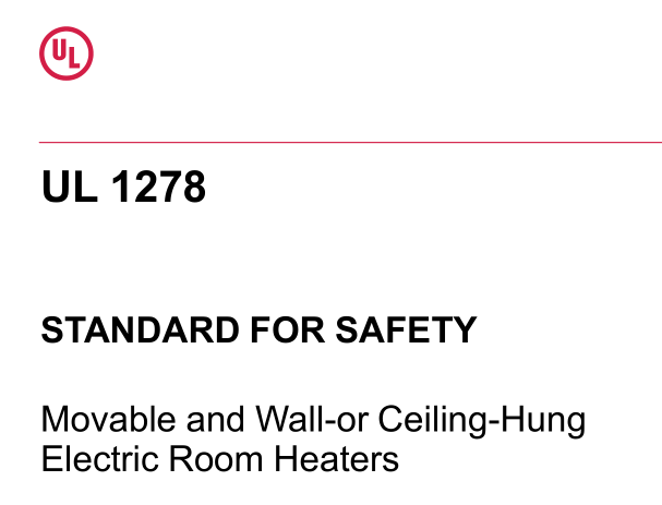 UL 1278:2020 pdf download
