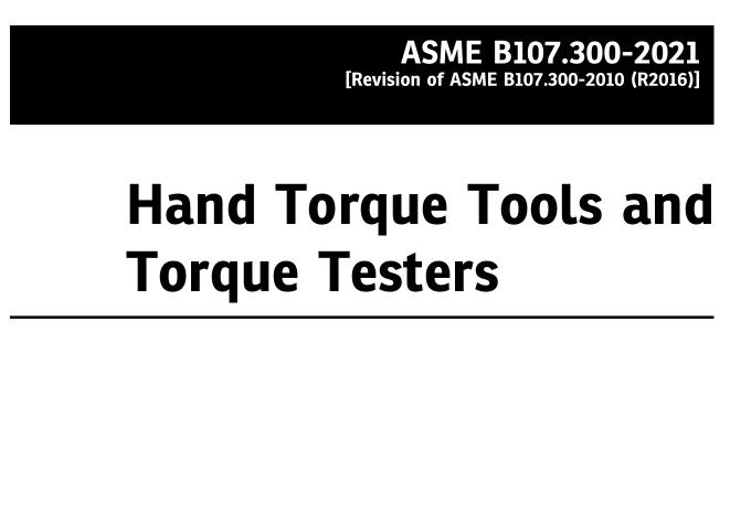 ASME B107.300:2021 pdf download