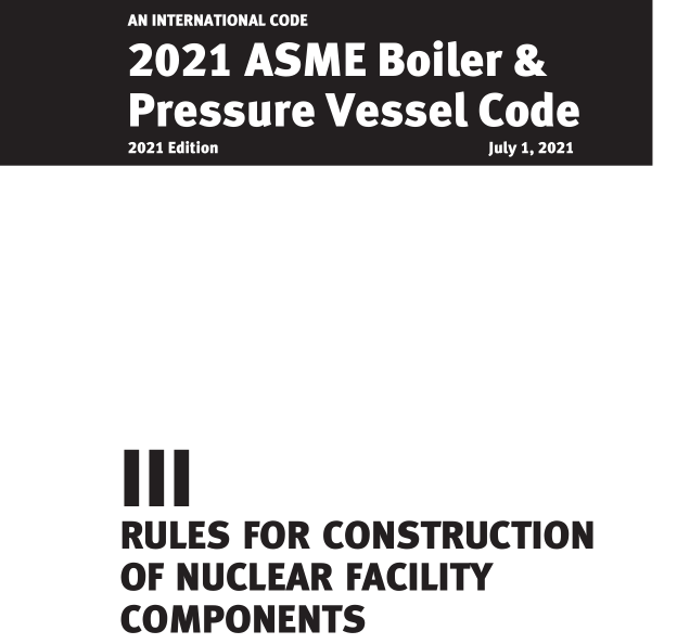 ASME BPVC.III.1.NG:2021 pdf download
