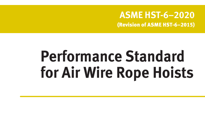ASME HST-6:2020 pdf download