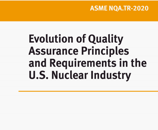 ASME NQA.TR:2020 pdf download