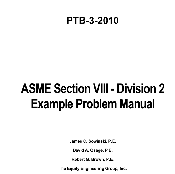 ASME PTB-3:2010 pdf download