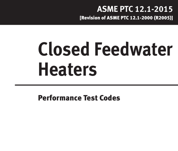 ASME PTC 12.1:2015 pdf download