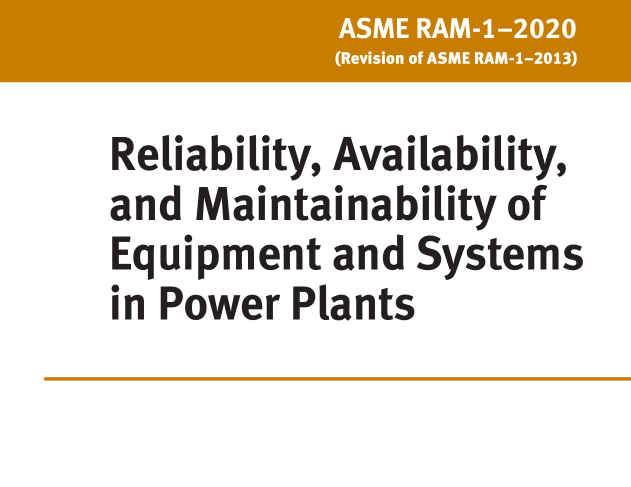 ASME RAM-1:2020 pdf download