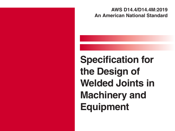 AWS D14.4:2019 pdf download