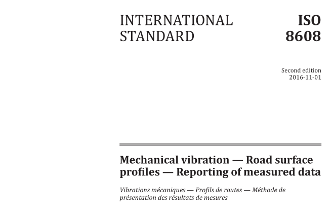 ISO 8608:2016 pdf download