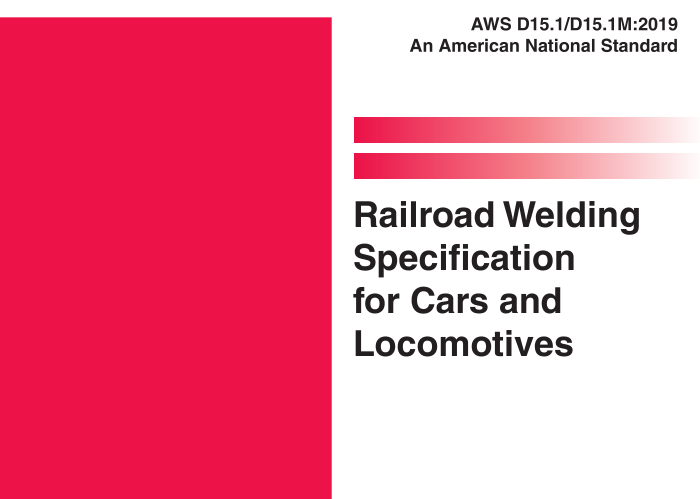 AWS D15.1:2019 pdf download
