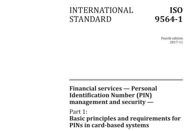 ISO 9564-1:2017 pdf download