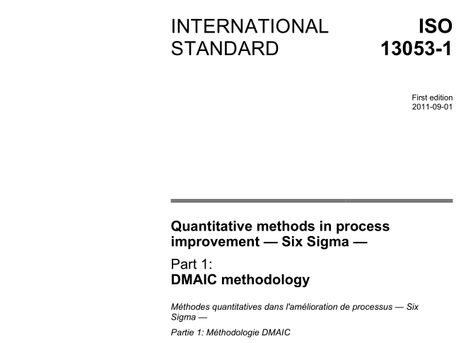 ISO 13053-1:2011 pdf download