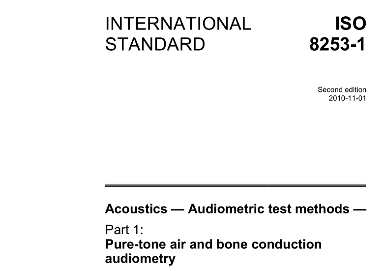 ISO 8253-1:2010 pdf download