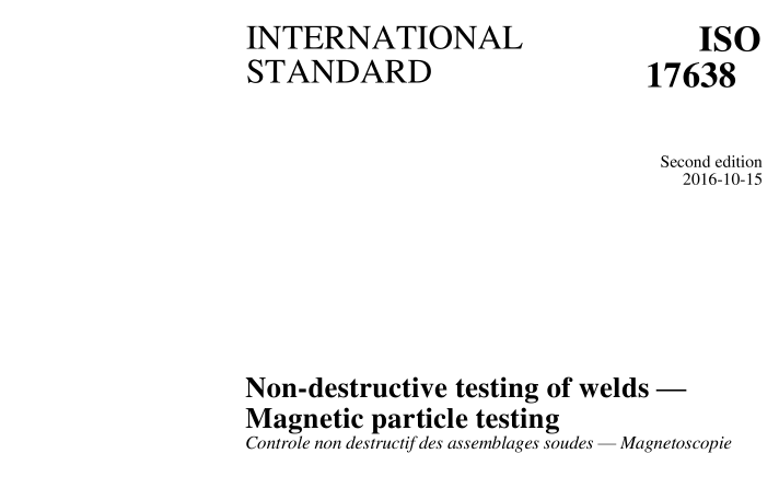 ISO 17638:2016 pdf download