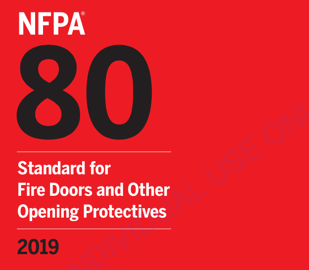 NFPA 80:2019 pdf download