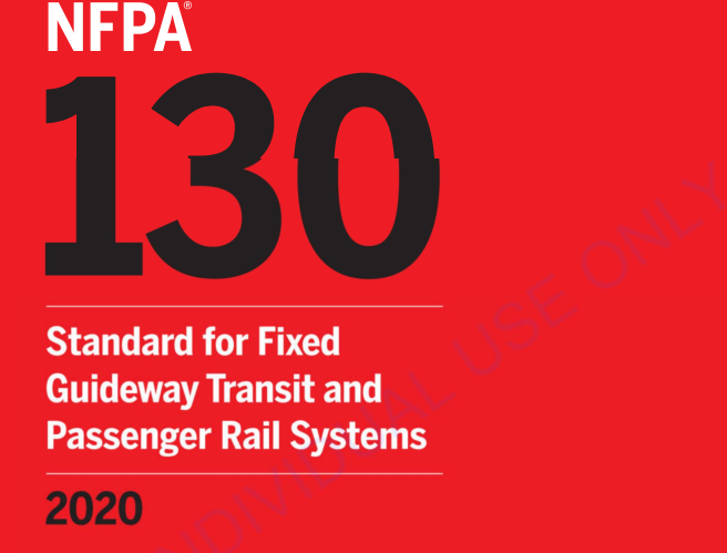 NFPA 130:2020 pdf download