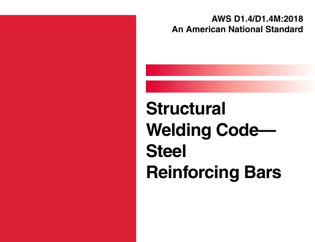AWS D1.4:2018 pdf download