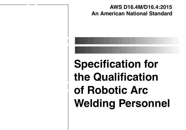 AWS D16.4M:2015 pdf download
