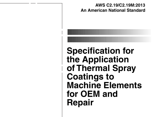 AWS C2.19:2013 pdf download