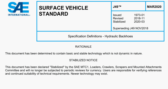 SAE J49:2020 pdf download