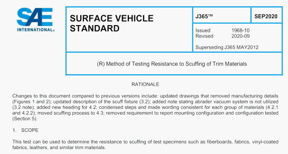 SAE J365:2020 pdf download