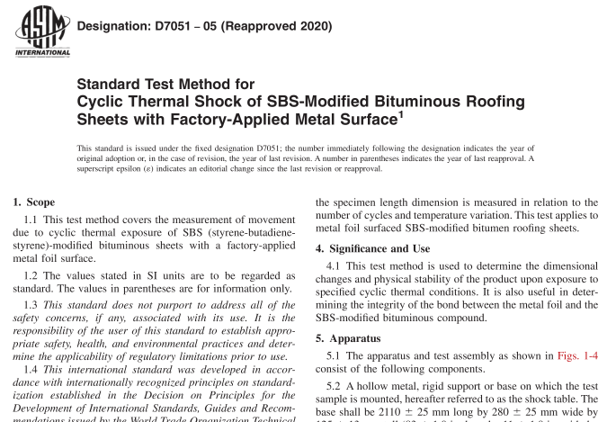 ASTM D7051-05(R2020) pdf download