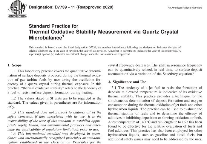 ASTM D7739-11(R2020) pdf download