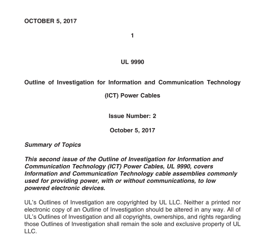 UL 9990:2017 pdf download