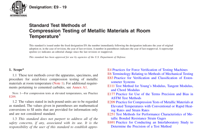 ASTM E9-19 pdf download