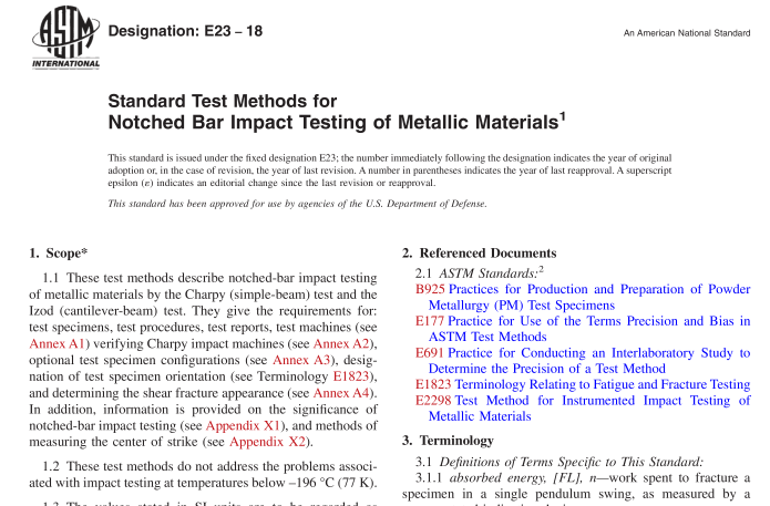 ASTM E23-18 pdf download