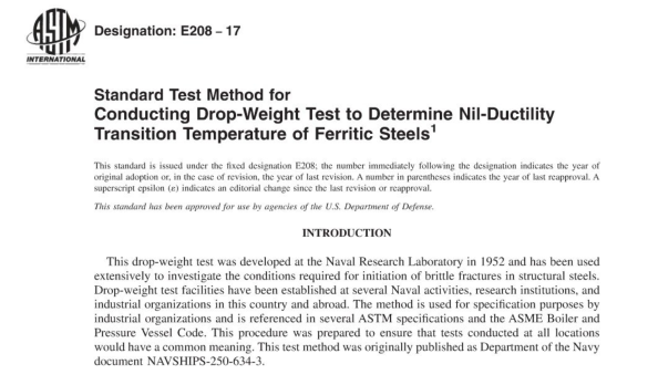 ASTM E208-17 pdf download