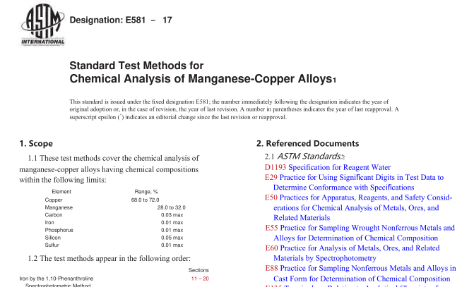 ASTM E581-17 pdf download