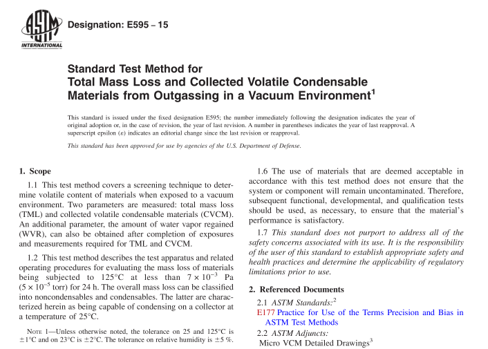 ASTM E595-15 pdf download