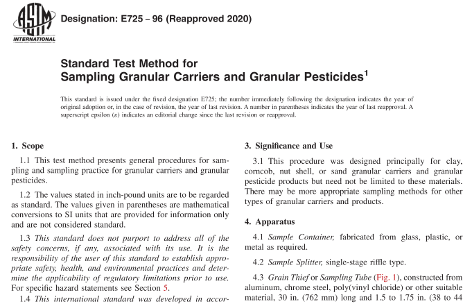 ASTM E725-96(R2020) pdf download