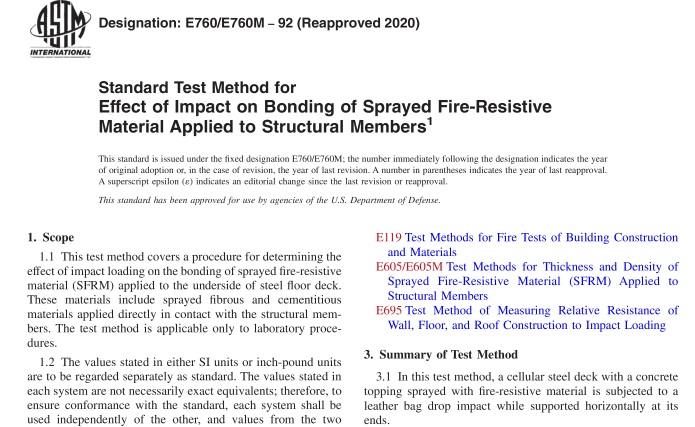 ASTM E760-92(R2020) pdf download