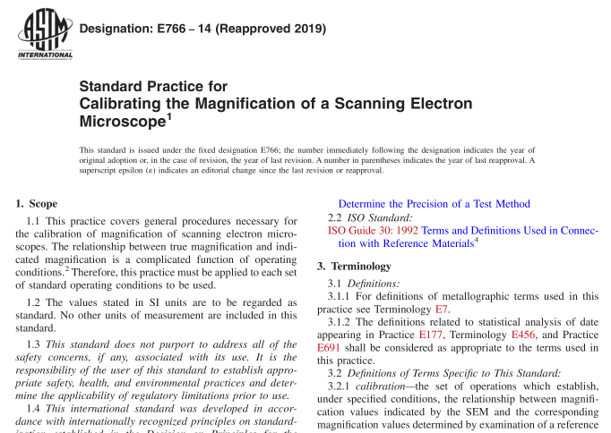 ASTM E766-14(R2019) pdf download