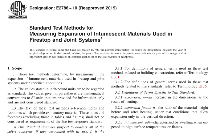 ASTM E2786-10(R2019) pdf download