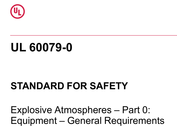 UL 60079-0:2019 pdf download