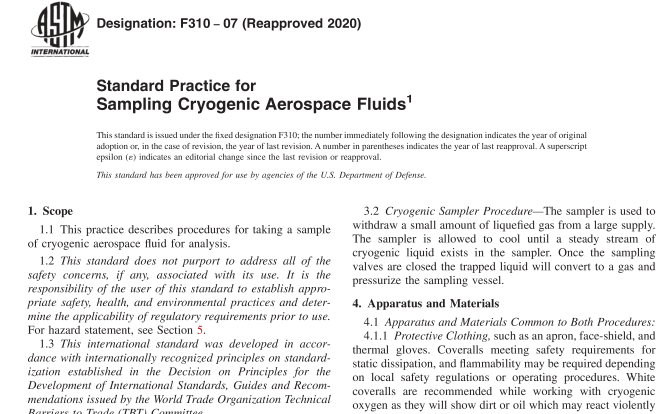 ASTM F310-07(R2020) pdf download