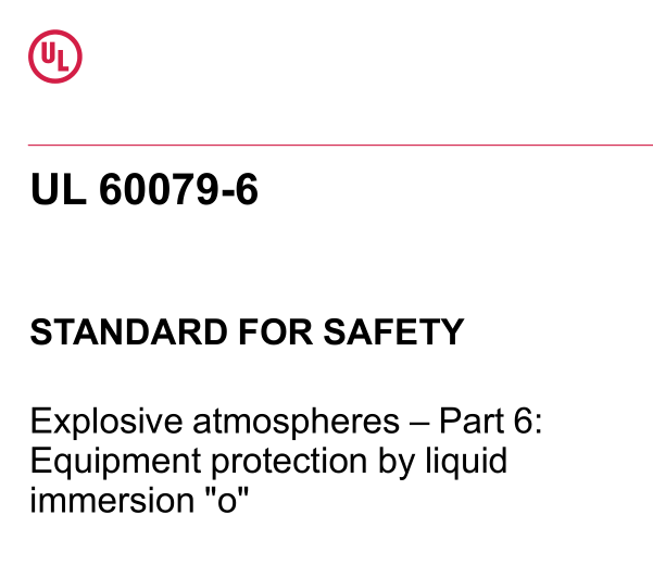 UL 60079-6:2020 pdf download