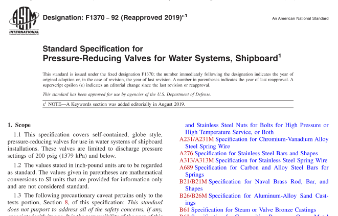 ASTM F1370-92(R2019) pdf download